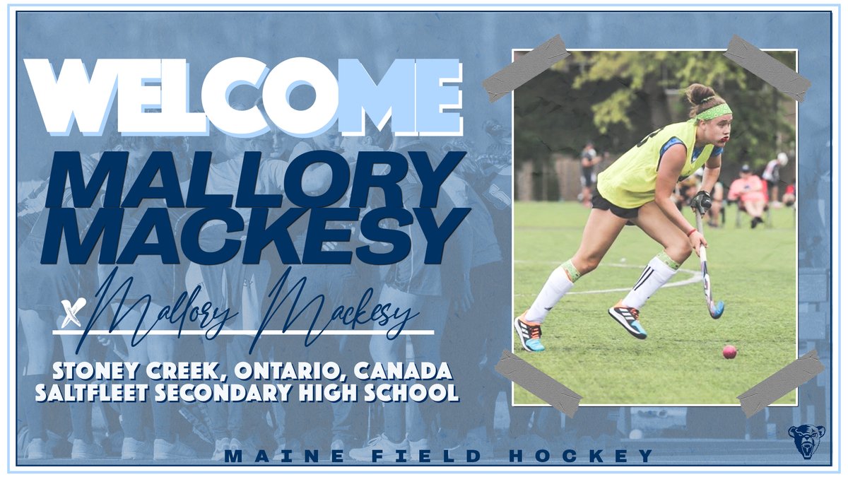 MaineFH's tweet photo. #BlackBearNation - join us in welcoming Ⓜ️allory Ⓜ️ackesy!

🔹 5'11" Forward
🔹 Stoney Creek, Ontario
🔹 Saltfleet Secondary

Details: https://t.co/Bg4a0MpBXf

#BlackBearNation | #AEFH https://t.co/WQvP65YTZs