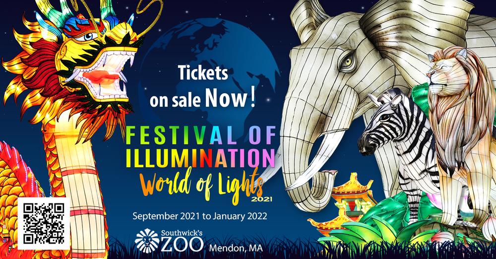 VisitMA's tweet photo. The @SouthwicksZoo Festival of Illumination World of Light in #MendonMA runs through January 2, 2022. @VisitSEMass @VisitCentralMA #mylocalMA
https://t.co/tflJCZMRYN https://t.co/Xb2pl3QrIG
