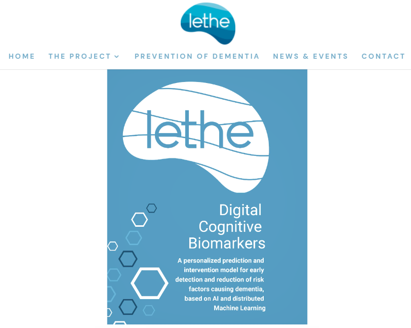 Here we are with the first #letheproject brochure!
📖 Leaf through here:  lethe-project.eu/3d-flip-book/b…

🤝Let’s keep in touch linktr.ee/letheproject

📬To stay updated, subscribe to our newsletter: lethe-project.us1.list-manage.com/subscribe?u=8d…
#prevention #dementia #AI #MachineLearning