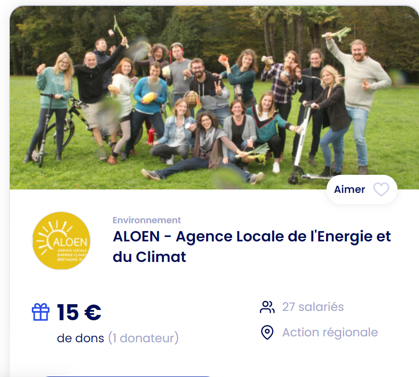 ALOEN_Lorient's tweet photo. 🎁Faire rimer "Fin d’année" &amp; "Générosité" 

💚Découvrez @lobol_fr, plateforme de #don qui permet de soutenir des #causes qui vous tiennent à cœur sur 4 thématiques :🎓🌿🙏👩‍⚕️. 

💡Soutenez ces structures engagées, comme Aloen, et leurs projets ici👉https://t.co/da28crRdT4 https://t.co/UI0Ncw5LgD
