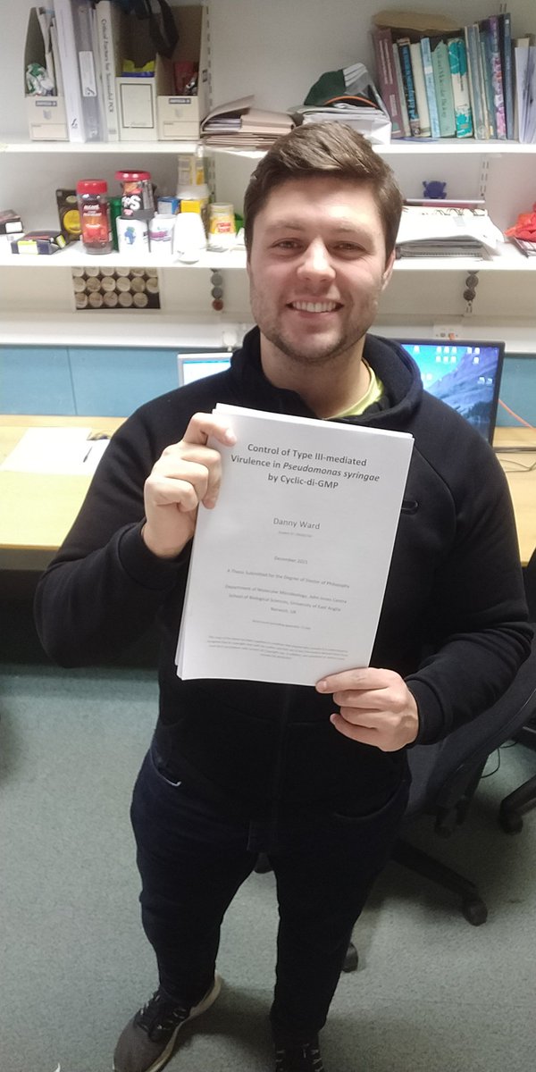 DannyJamesWard's tweet photo. Almost #PhDone! 📚🎓💡

70 000 words or so and about 200 pages later, and the #PhD thesis is handed in! 🎉📥🎯

Thanks to everyone who has supported me along the way, I'm really grateful 😁🙏

#PhDChat #AcademicChatter #GradSchool #STEM #PostGrad #Thesis #Science #ScienceTwitter https://t.co/uYst70XPq1