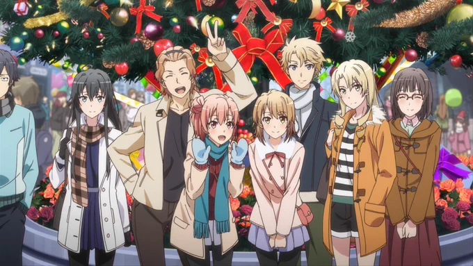 メリークリスマス🎅🎄
皆さん、プレゼントはもらえましたか?🎁🎁

#oregairu 