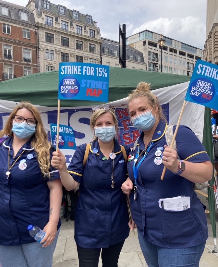 NHS Workers Say NO! tweet media