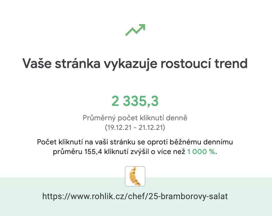 Na tuhle příležitost čekal bramborový salát celý rok 🚀 #rohlikcz
