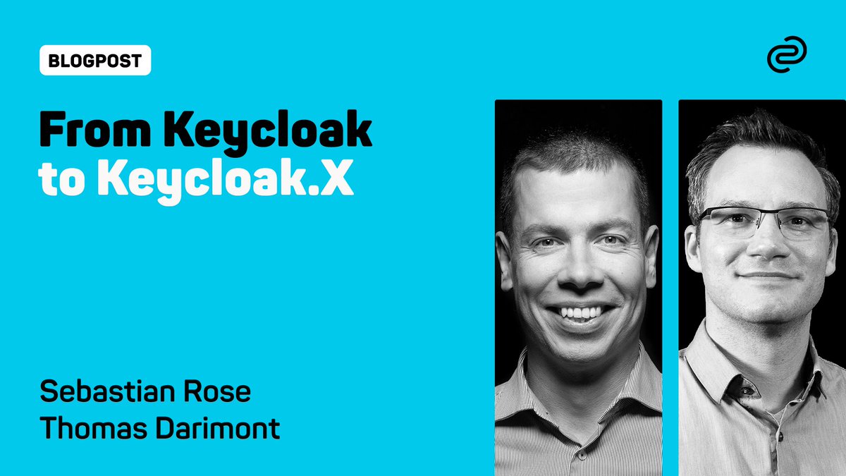 codecentric's tweet photo. โ Who put the X in #Keycloak?
The #IAM project is undergoing a major technology change. Learn more about "Keycloak.X" in this post by @srose204 & @thomasdarimont: https://t.co/SZhnnV5mb0 #keycloakx
Merry Keycloak.X-mas! https://t.co/4aomkTEexT