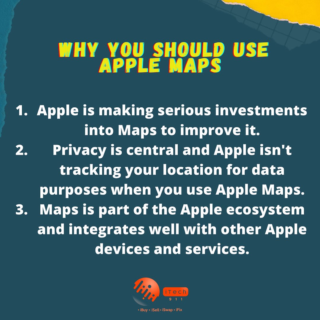 RT @iTech911: #Apple Executive, David Dorn and has explained why you should use #AppleMaps. https://t.co/44ckOWxTxN