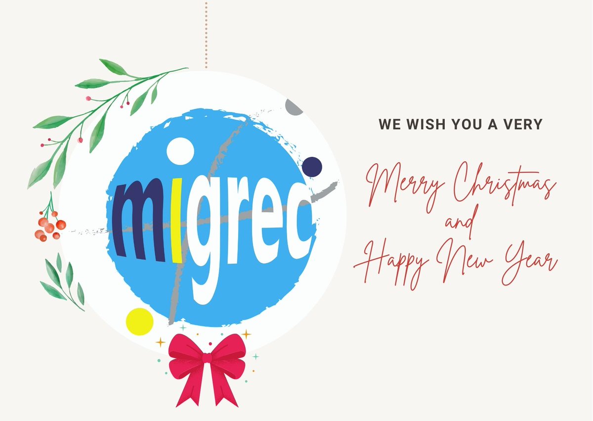 MIGREC_SRB's tweet photo. We wish you many reasons to smile and hope that nothing will prevent you from developing your ideas, friendships and love. 🎄🎅🎀🎁
#MIGREC #MerryChristmas #HappyNewYear #HappyHolidays https://t.co/Ss3Tf9Rbl6