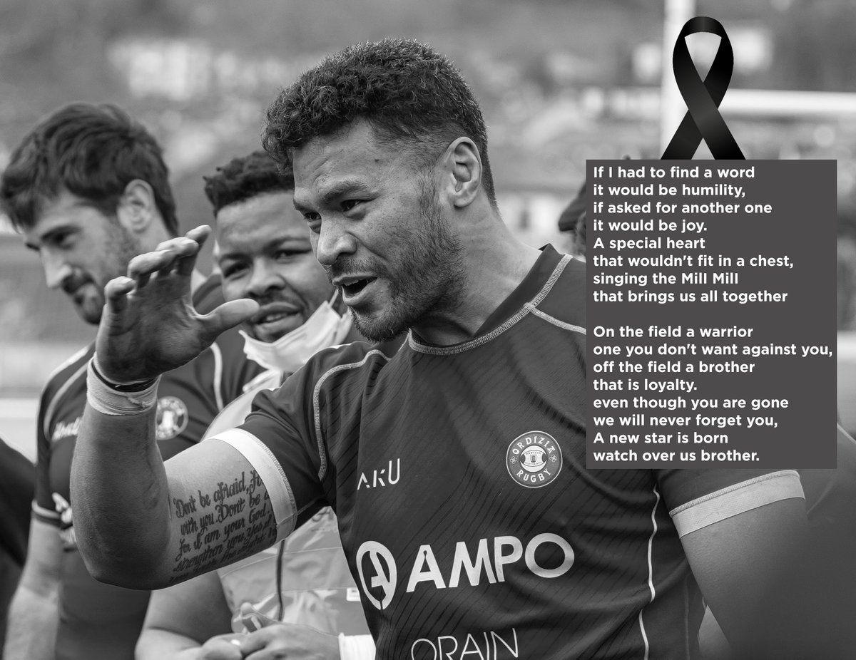 ORDIZIARUGBY's tweet photo. Gure artean uzten duzun hutsunea ikaragarria da. Maite zaitugu, Kawa.

[eus] https://t.co/Pr5abygJGY

El vacío que dejas entre nosotros es terrible. Te queremos, Kawa.

[es] https://t.co/7b4acV1ocP

🖤🕊️ Rest in peace. https://t.co/j254HfcH3Z