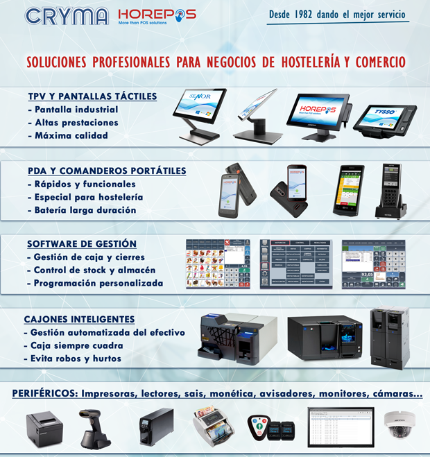 TpvCryma's tweet photo. 📣Os recordamos que en nuestra web tenéis nuestro portfolio de productos: https://t.co/xlNam4SCBz
🔝Contamos con una gran variedad de TPV's, Comanderos, Registradoras, Balanzas, Cajones Automáticos, periféricos...
¡Te asesoramos sin compromiso!
ℹ 952 234 938 - info@cryma.es https://t.co/wEmwudfP4W