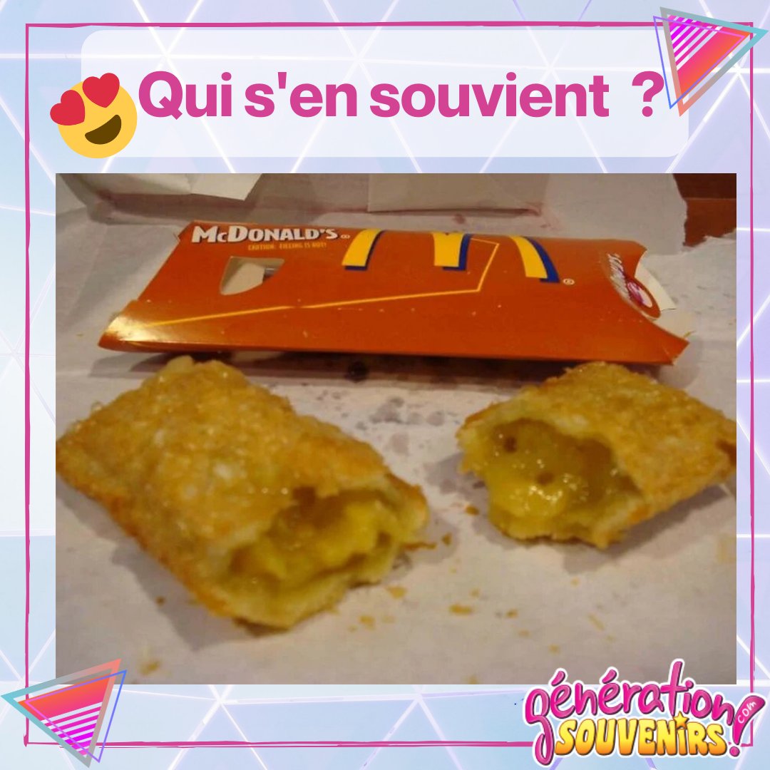 GSouvenirs's tweet photo. C'était tellement bon ! 😋Qui aimait ça ? 😍
#FastFood #mcddrive #Retro https://t.co/n9kV9UwLle