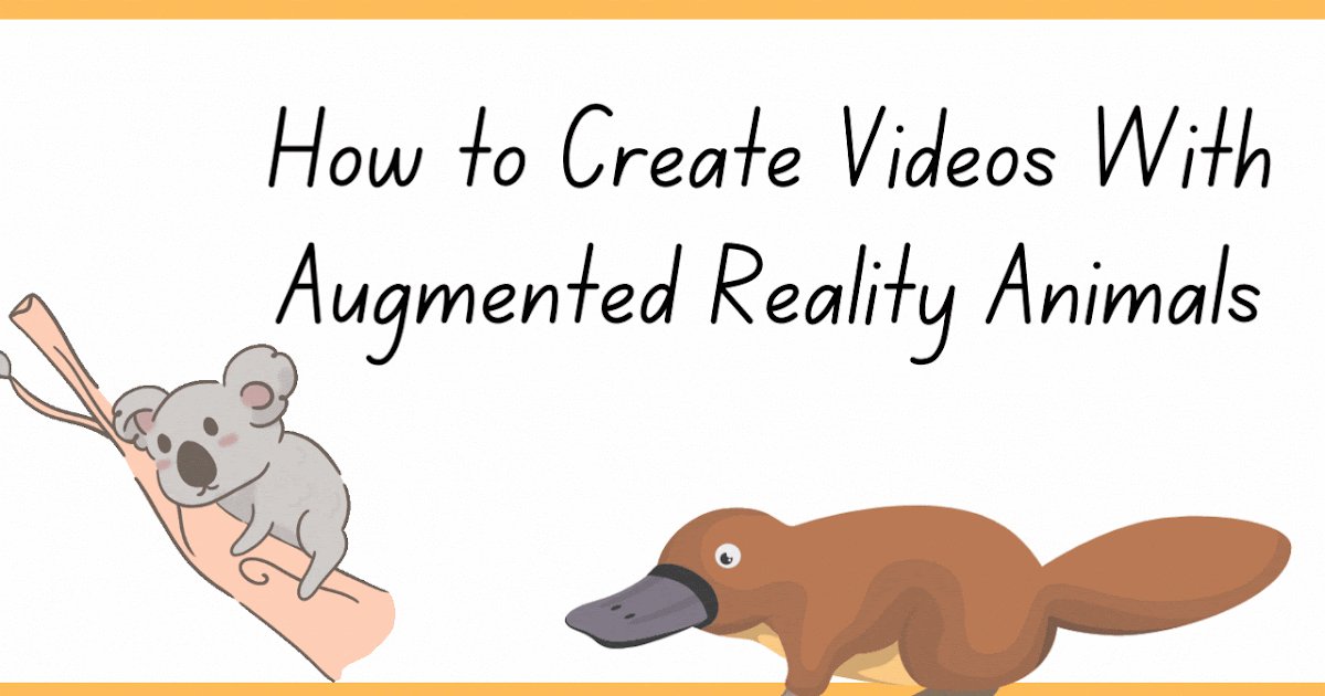 crewsertech's tweet photo. How to Create Videos of Augmented Reality Animals https://t.co/HGqfkBAt4G https://t.co/XXazgyu2bL