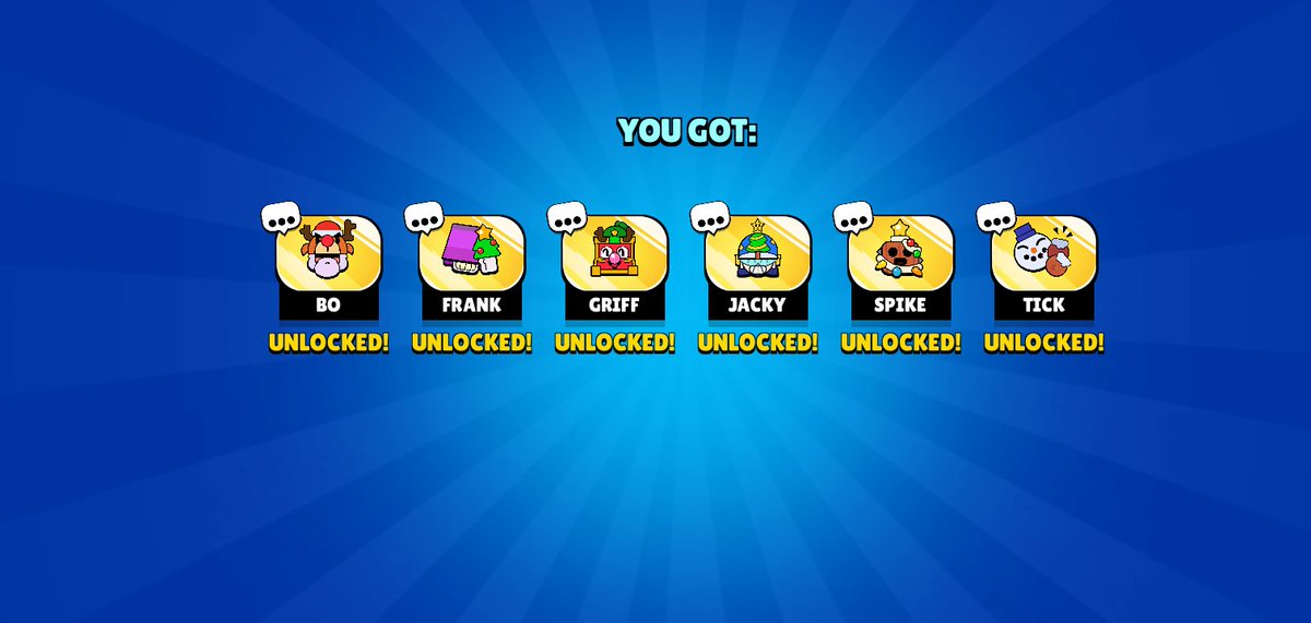 mattyjsilva's tweet photo. Meu primeiro Set de skins completo! Foram um total de 474 gemas bem gastas! Amo a estรฉtica Natalina, amo o Brawl Stars ๐๐
#Brawlidays #SkinSet #BrawlStars https://t.co/ESxTrkmgqd