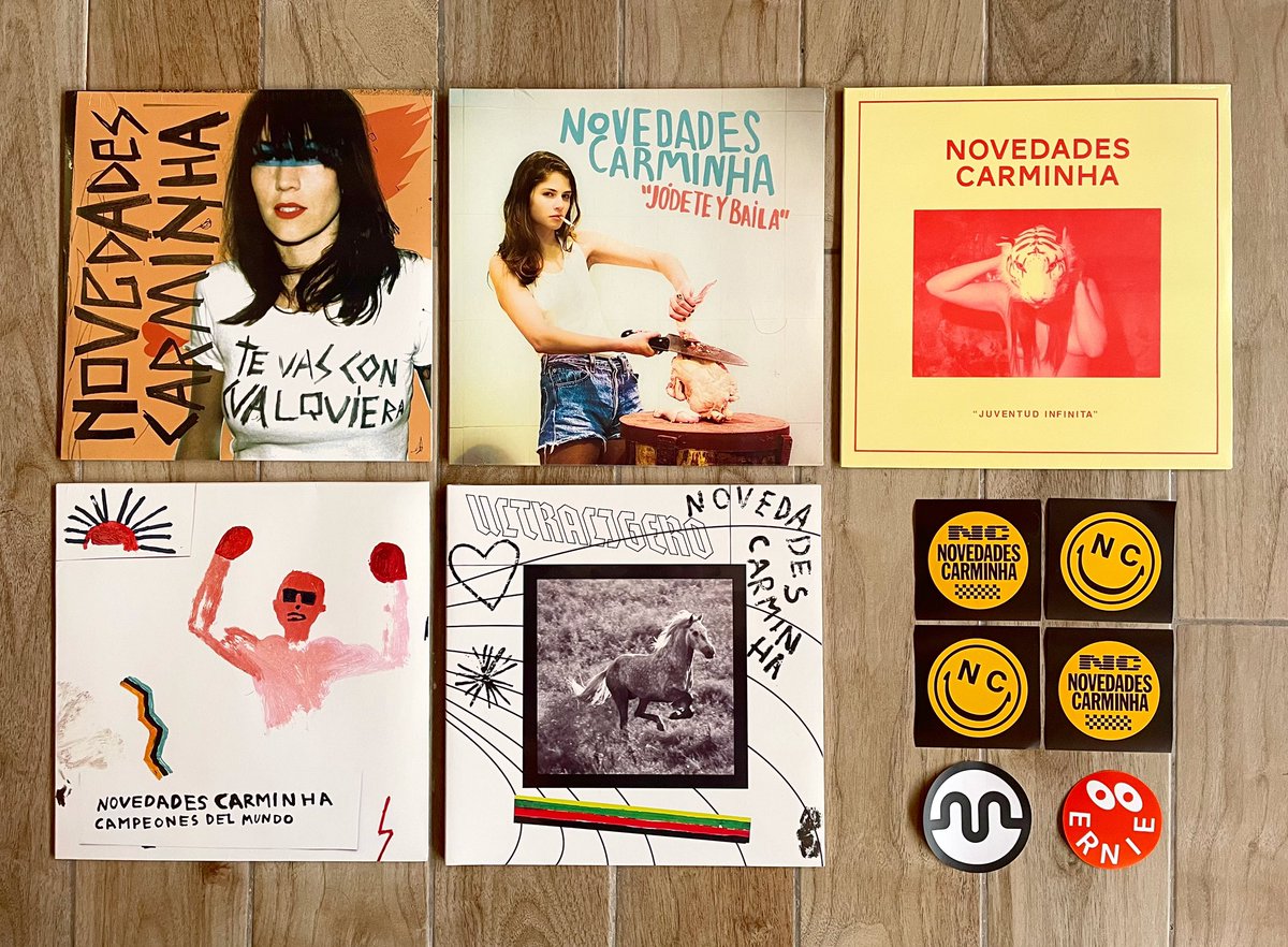 🔥🔥🔥🔥🔥🔥🔥🔥🔥

Hoy nos hemos levantado con el ritmo en la sangre!🕺🏻🕺🏻🕺🏻

Y es que estamos a tope con Novedades Carminha!!!

Si tú también quieres ponerte a bailar con ellos, tenemos todos sus discos disponibles en Marilians y en tienda.MARILIANS.com 🌐