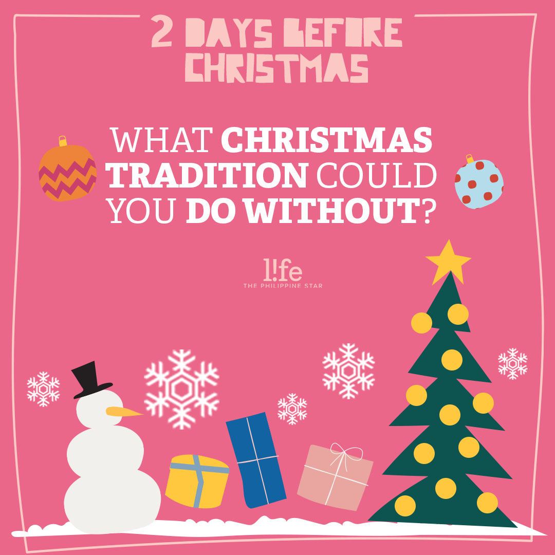 philstarlife's tweet photo. We understand if you don't like puto bumbong or bibingka, or even attending the family reunion where all your titas are in for the chika 🤪🥲

Share your entries! 😉

#2DaysBeforeChristmas https://t.co/jk5AJGAM13
