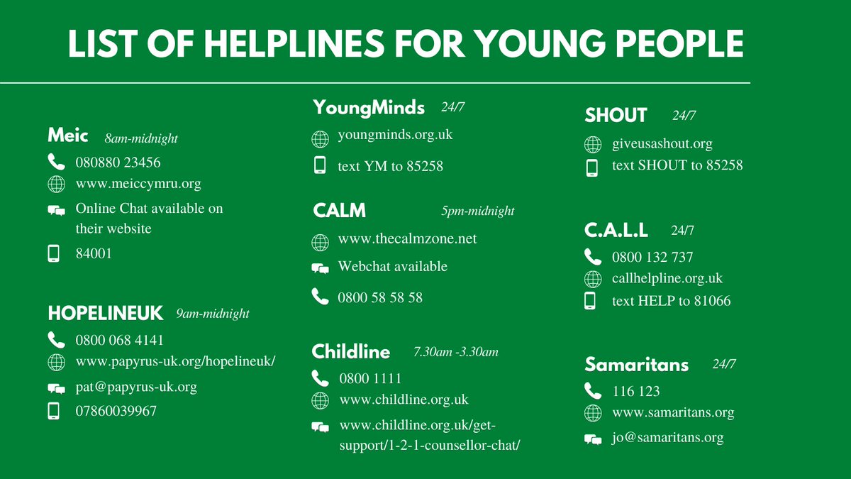 If a young person needs to talk to someone over the Christmas period, here are some helplines they can use

platfform4yp.org/resources/help/