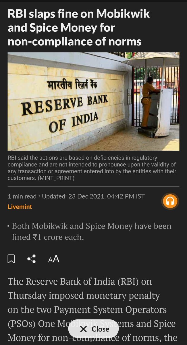 ArjunKrGupta92's tweet photo. @MobiKwik @MobiKwikSWAT @MobiKwikMoney  RBI should cancel the license. Mobukwik always trap their customers https://t.co/nKyIWAR7rE