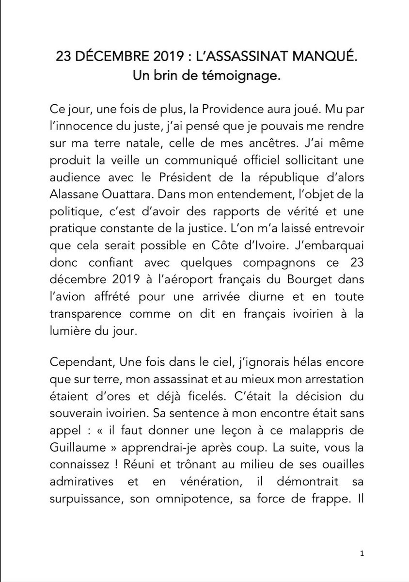 Guillaume K. Soro tweet media