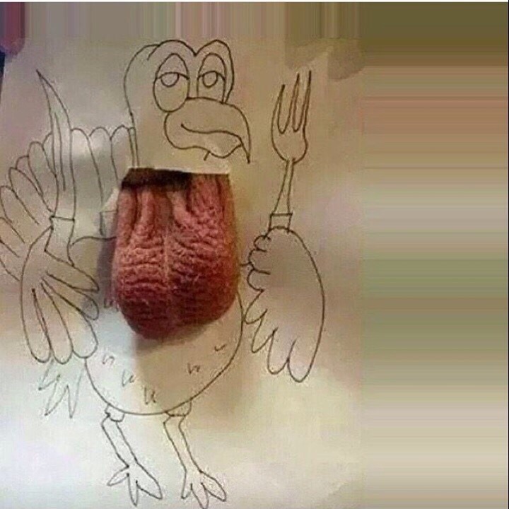 Baldwinsdad's tweet photo. #FTSAdvent 23-12-21 - Turkey scrotum is the correct term! This is not my drawing. (my child done it)
Second picture is my neighbours lights and something not quite right about them.π§
#wronganswersonlytillchristmas
#allwithpictures https://t.co/Pk3xXUwBjC