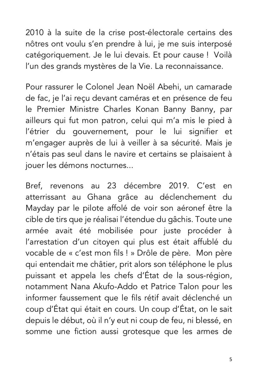 Guillaume K. Soro tweet media