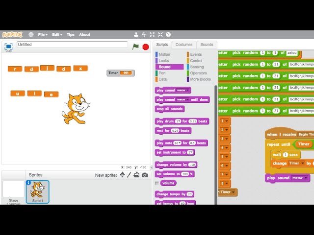mraspinall's tweet image. Coding Random Letter Word Games With @Scratch

#CodeBreaker
#HourofCode2021 

youtu.be/_Q6FlTc1sz8