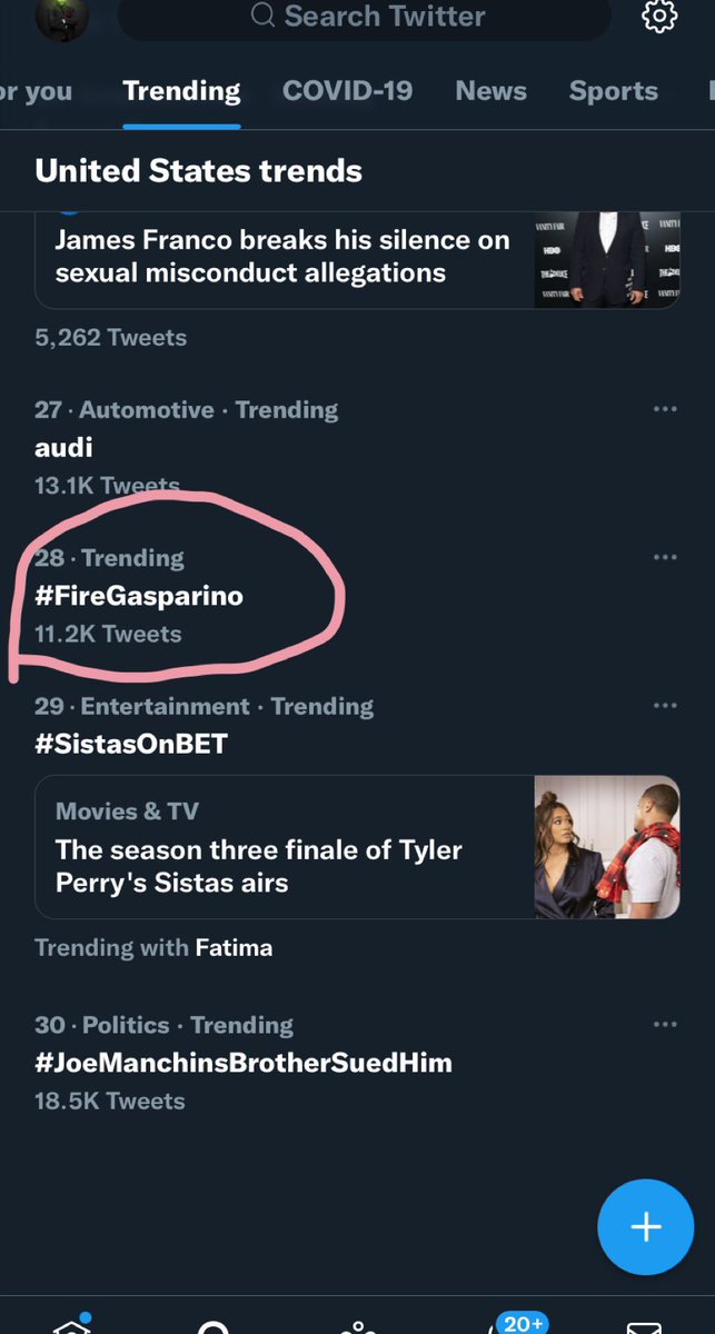 #FireGasparino IS TRENDING NUMBER 28 IN THE WORLD RIGHT NOW! 

#FireGasparino #FireGasparino 

#FireGasparino #FireGasparino

#FireGasparino #FireGasparino

#FireGasparino #FireGasparino

#FireGasparino #FireGasparino