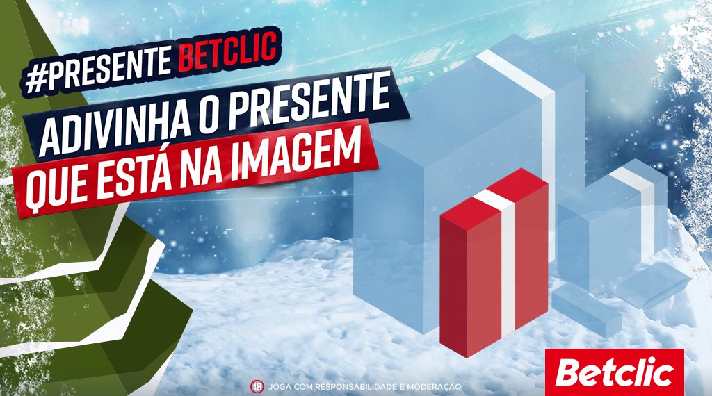 BetclicPortugal's tweet photo. 🎁 Aqui está o 4º MEGA PRESENTE, adivinha qual é e habilita-te a ficar com ele! Para isso só tens de:

- Dar RT
- Tentar adivinhar o que está dentro da caixa e deixar nos comentários

1 comentário por utilizador.
Passatempo termina dia 26. https://t.co/zvRePPdiXr
