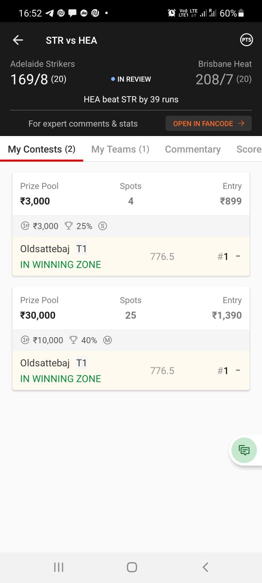 oldsattebaj's tweet photo. @StatsGuruji786 

It's all your hard work brother. https://t.co/H4Djrxswkz