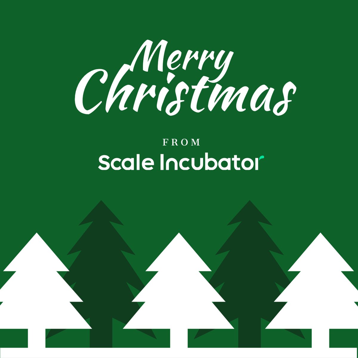 🎄 Merry Christmas from everyone at Scale Incubator 🎄

We wish you a lovely time with your family and loved ones! 

#ScaleUp #MerryChristmas