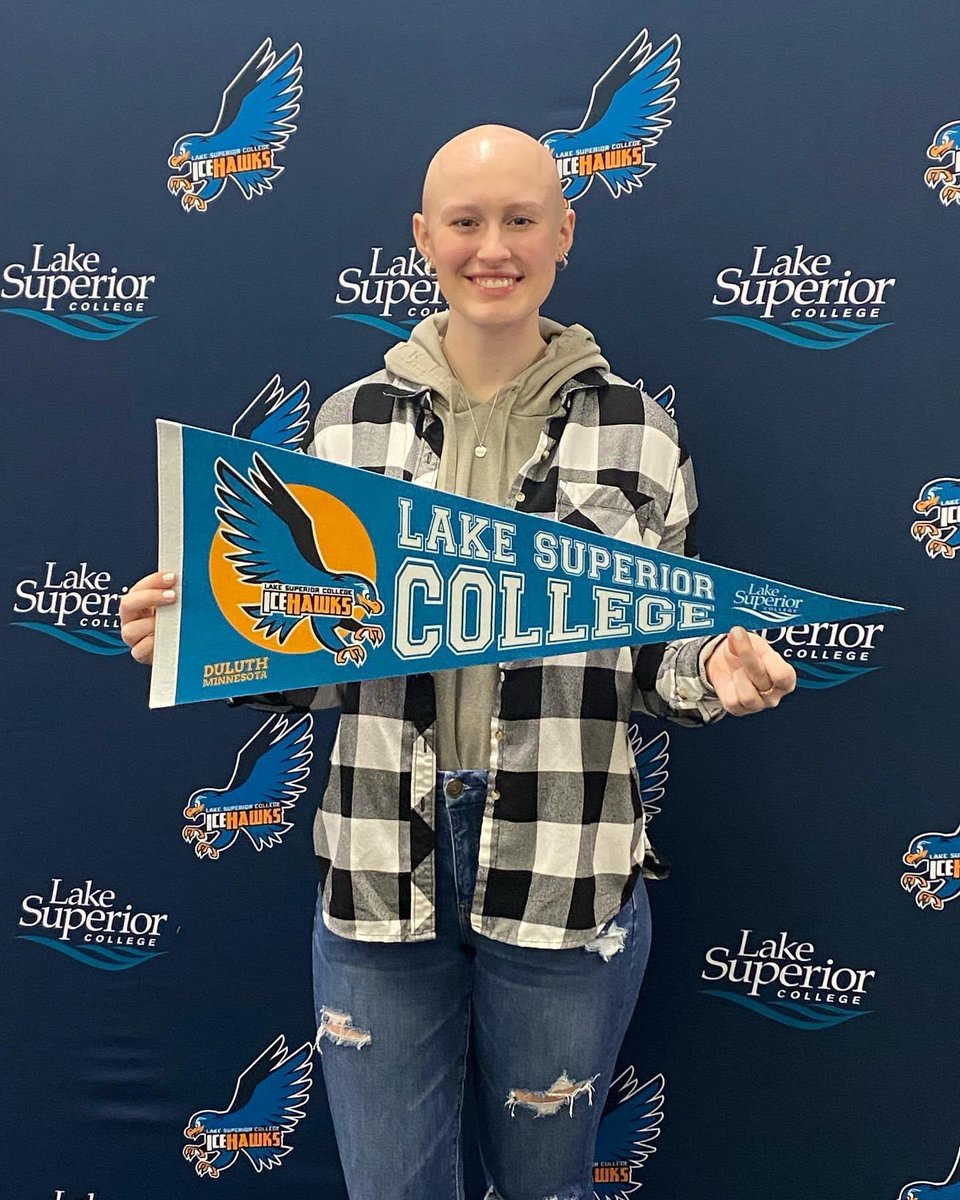 LSC_Duluth's tweet photo. Welcome to LSC! Olivia, a HS senior from Orr, visited LSC’s beautiful main campus. She’s interested in Dental Hygiene, PTA or Engineering - where she’d start at LSC, complete her generals and then transfer to complete her bachelor’s. #LakeSuperiorCollege #VisitLSC #FututeIceHawk https://t.co/5LBbjlAFEc