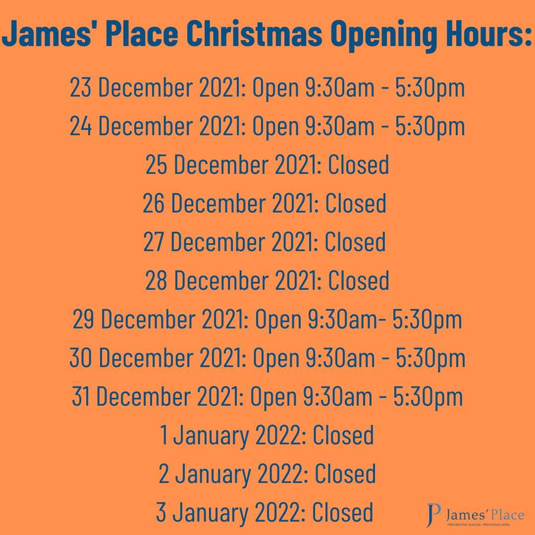Our centres will be open over the Christmas period on the dates shown. 

We remain able to offer our service in person, however will adhere to any government guidelines which may come into place.

Thank you