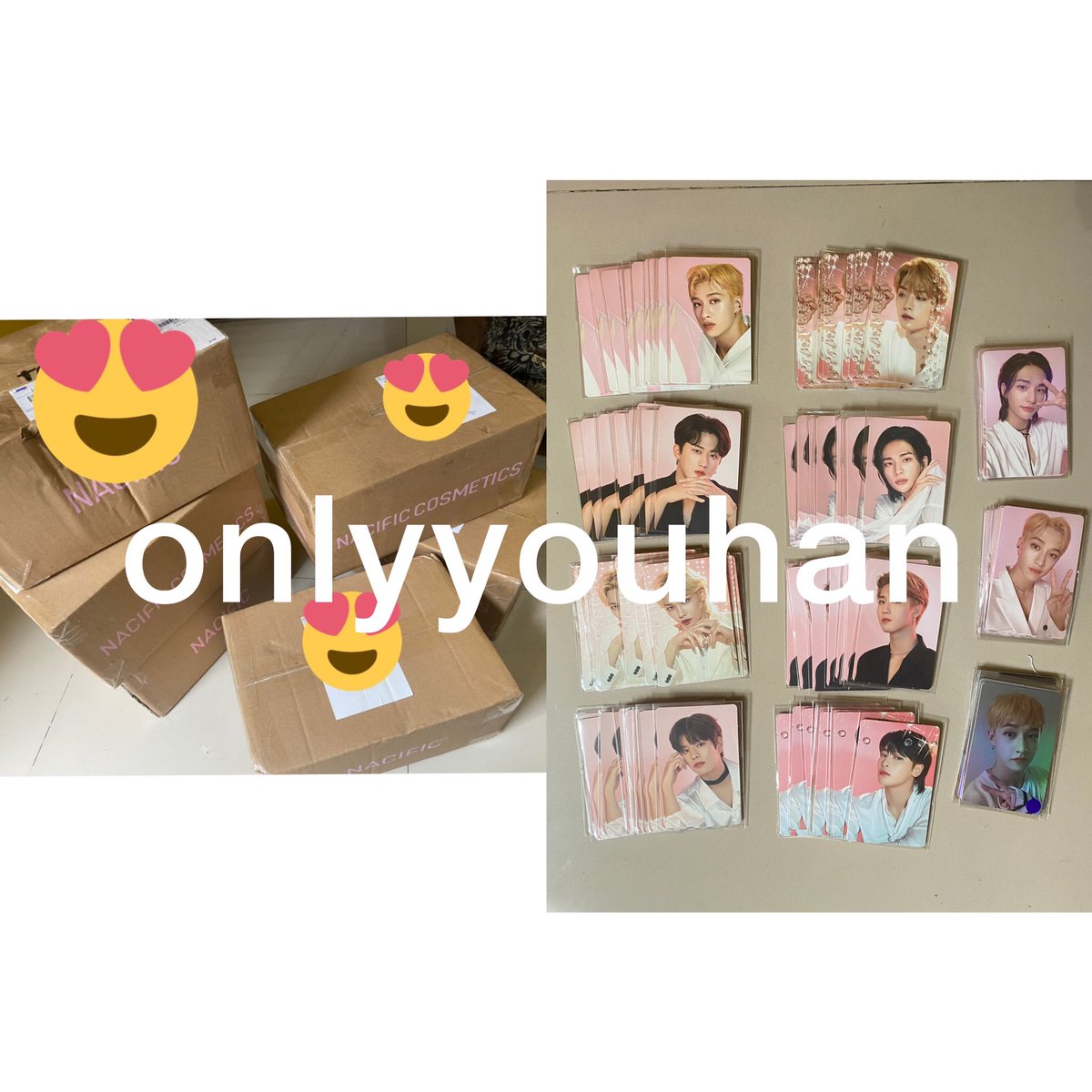 onlyyouhan's tweet photo. Batch 1 Nacific round 5 arrived 💓 https://t.co/UOyrCSGjaO