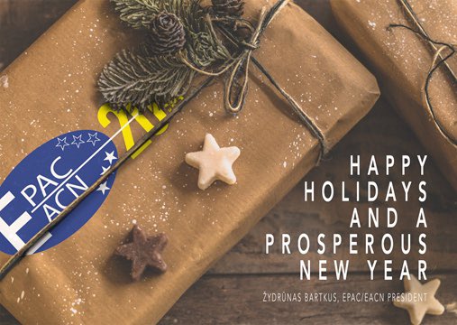 Dear colleagues and friends,

With the festive year-end holiday season underway, I kindly invite us to stop for a minute to think about the work done and the goals achieved. Let the New Year serve as a new page of an even more successful anti-corruption story.
#EPAC/EACN
#stt