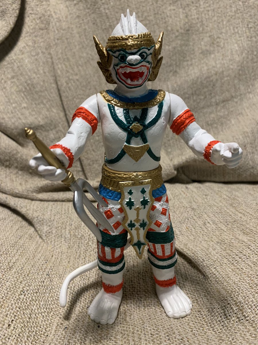 ハヌマーン。2003年の商品ながら、当時の日本のウルトラソフビの