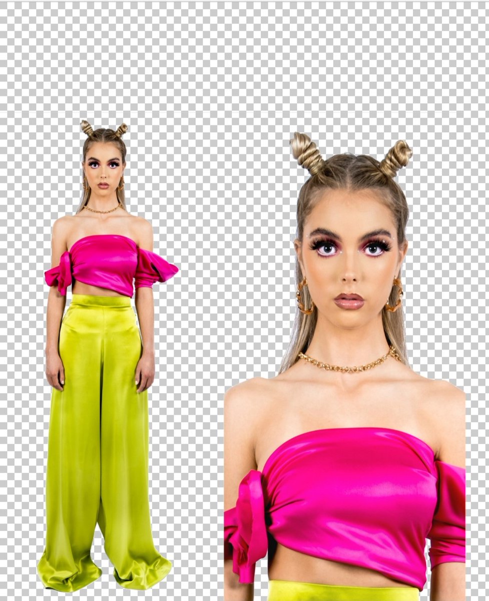 mattenolim's tweet photo. SS22 Matte Nolim 

Cerise pink 1 x arm top 
Lime green high waist pants 

#mattenolim #Ss22 https://t.co/74LgqW5pJD