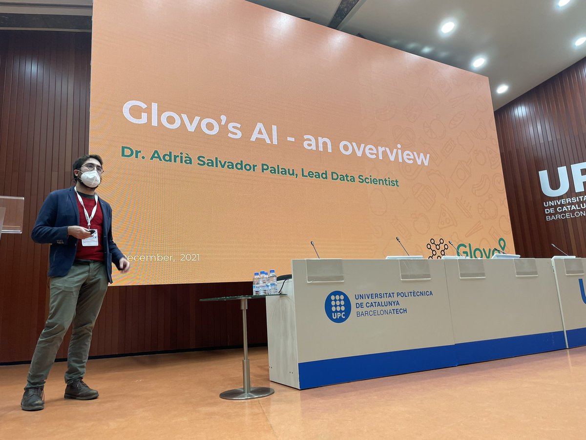 Dr. Adrià Salvador from Glovo Data Science (<a href="/DscoreGlovo/">GlovoDSCORE</a>) presents the second of our Careers Sessions at the Deep Learning Barcelona Symposium.

Thanks for being the gold sponsor of DLBCN 2021.