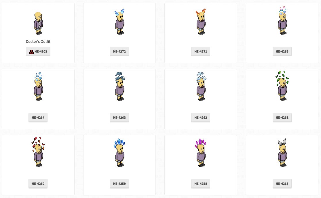 Habbowidgets's tweet photo. Habbo has created some new accessories, but they don't have names yet. https://t.co/HgP1P6CgvP https://t.co/YqBs4azfqK