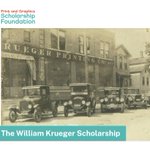 Image for the Tweet beginning: The William Krueger Scholarship established