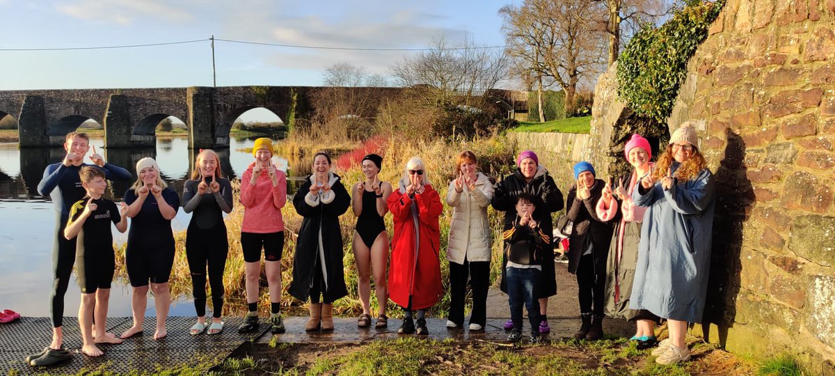 "12 Dips of Christmas" with The Chilly  Dippers idonate.ie/fundraiser/114… #iDonate.ie