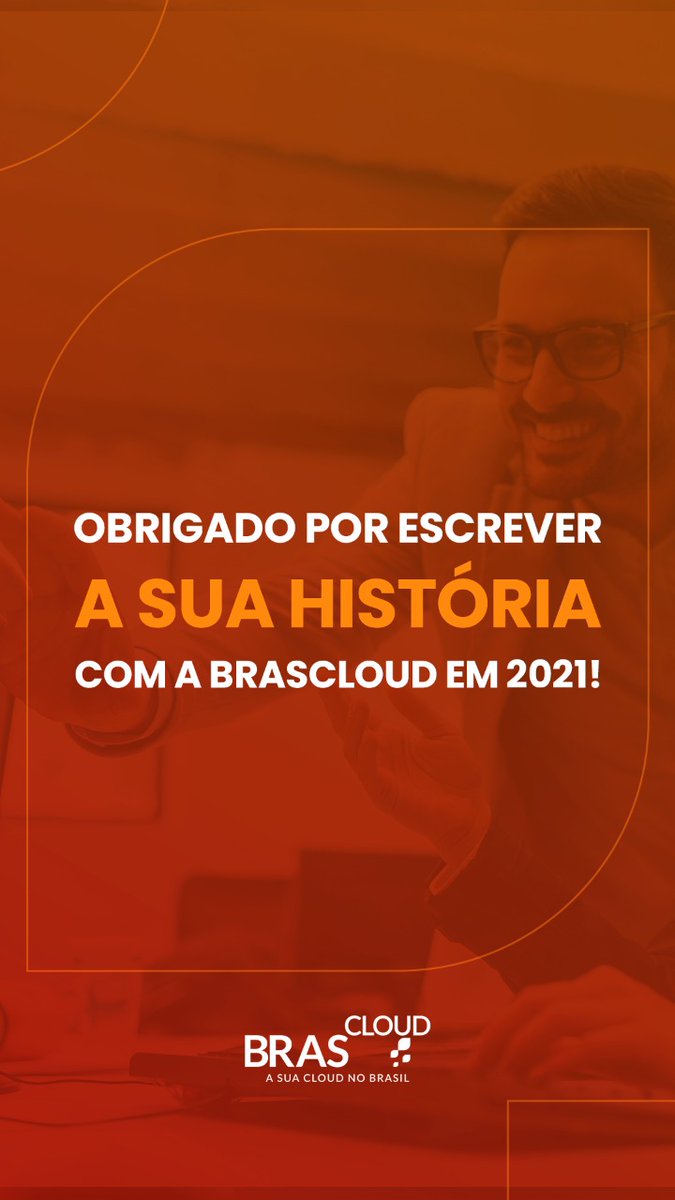 bras_cloud's tweet photo. 2021 foi repleto de desafios e pudemos vencer cada um deles juntos. Em 2022, novos desafios virão - mas, também, novas oportunidades! Estaremos sempre juntos para apoiar a sua infraestrutura de cloud para que você cresça cada vez mais. Feliz 2022! https://t.co/NTu5Ehxzdv