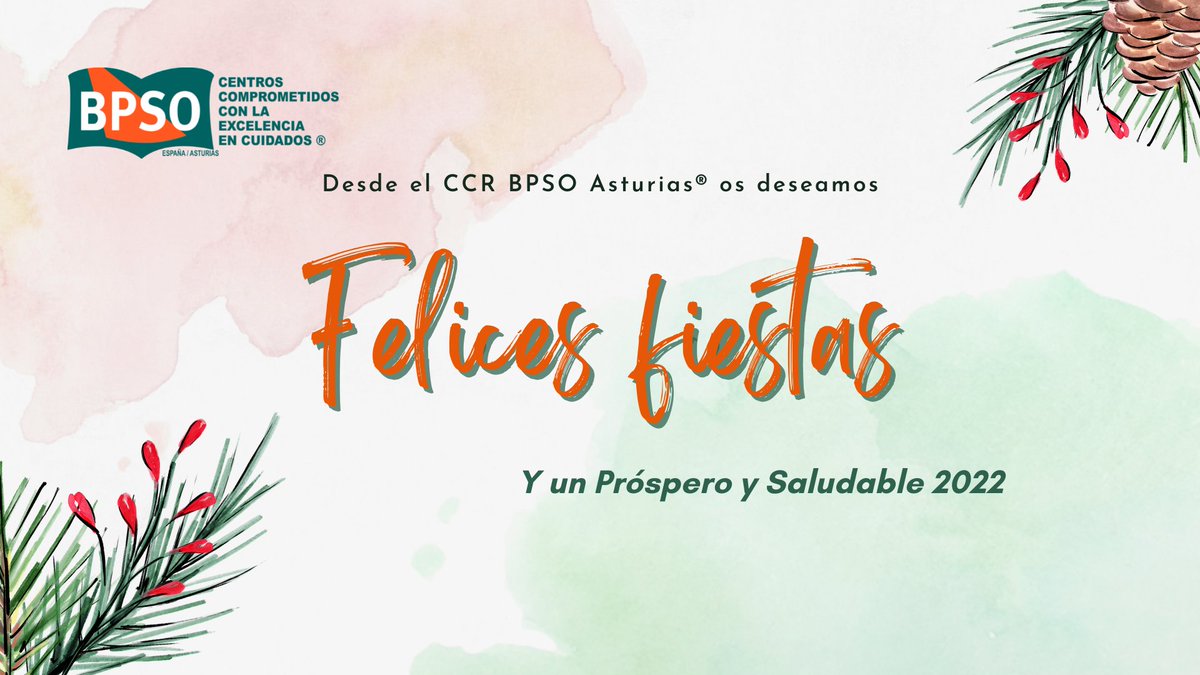 CCR_BPSOAst's tweet photo. Con nuestros Mejores Deseos y el mayor de los Agradecimientos por todo vuestro trabajo, esfuerzo y compromiso con la Excelencia en los Cuidados💫🙏
#FelizNavidad #Feliz2022
#Salud #BPSO
@astursalud @Investenisciii @CCEIJB @RNAO https://t.co/pcCGHr848F