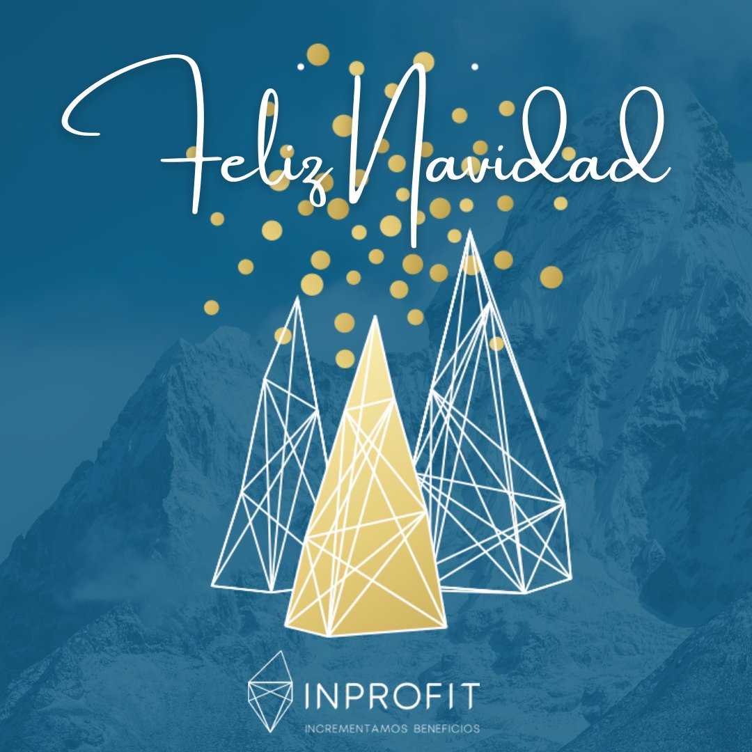 El equipo de Inprofit🏔️ os desea ¡Feliz Navidad🎄!