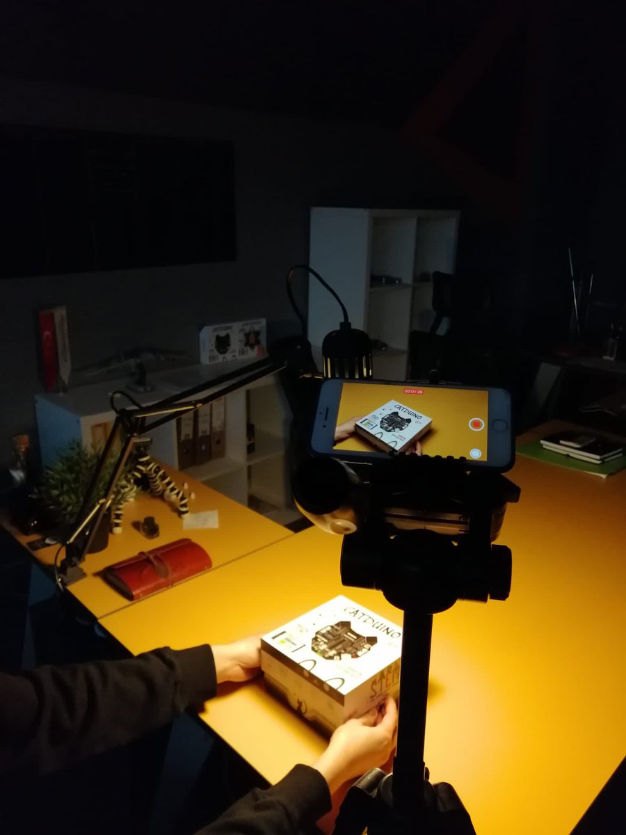Alpgen_Robotics's tweet photo. 3, 2, 1,
Kayıt!
#ALPGENRobotics #catduino #robotik #kodlama https://t.co/TOJK6kI7vo