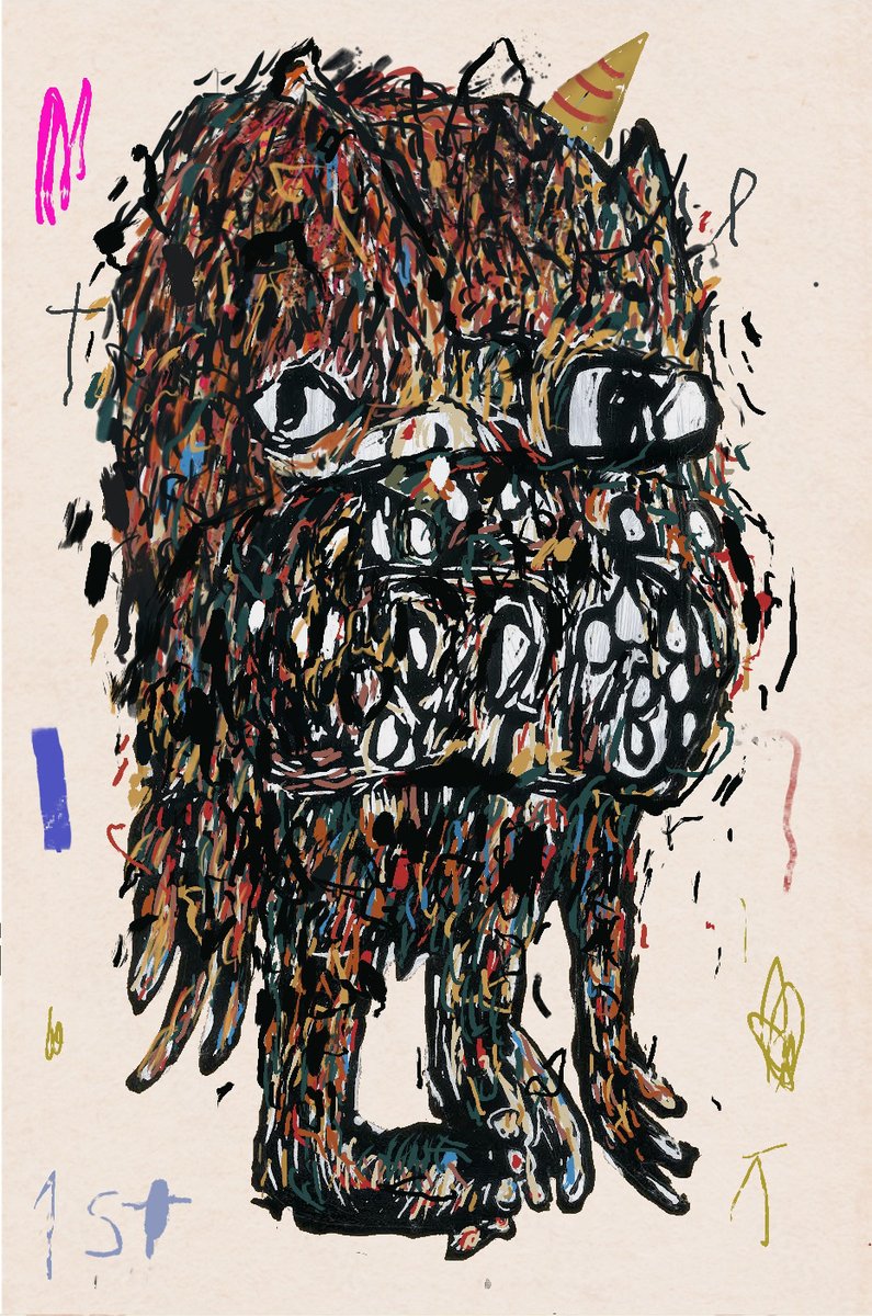 kartonflash's tweet photo. Happy new year everybody 🍻
I just listed my very first artwork 🎉"Party Animal"🎈 for sale on @withFND
Check it out👇
https://t.co/Zcsiy2xkKg
#NFTCommunity #withFND #Foundation #kartonflash https://t.co/LvGSBcH3DA