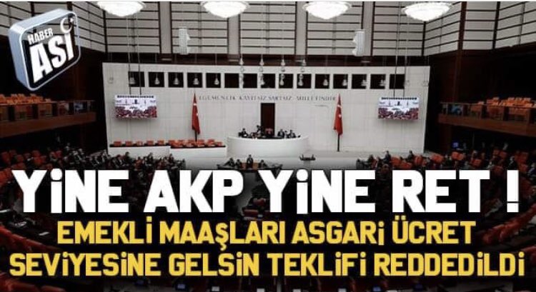 #AçlıkSınırıAltındakiEmekliler
Hangi teklifi kabul ettiler ki!!
#HaniDısGueclerdi
#YoenetilmiyorSavruluyor