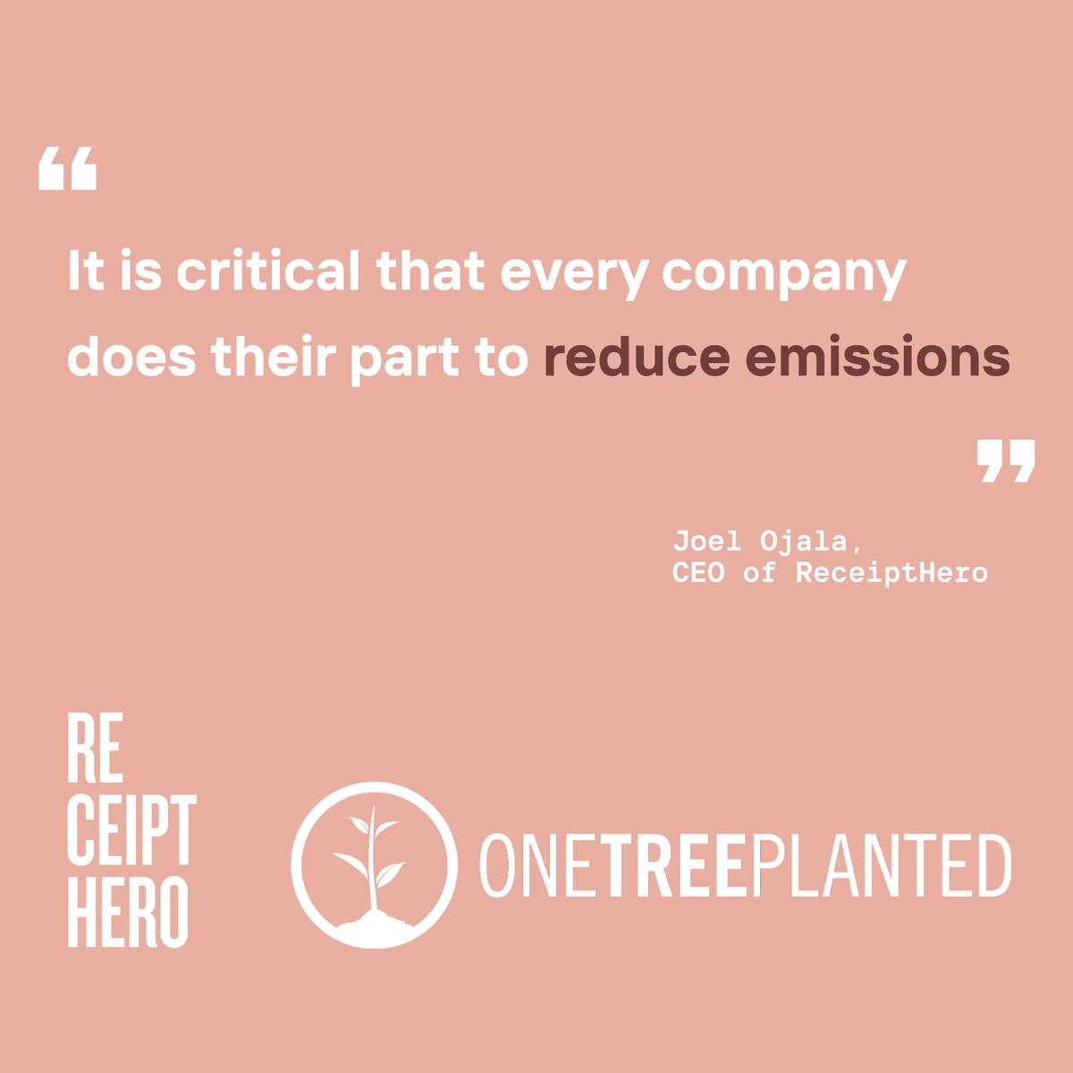 We are thrilled to share an update on our pledge with <a href="/onetreeplanted/">One Tree Planted</a> 🤩 

In 2021 we have signed 2000 new merchant locations. Therefore we decided to replant 2000 trees! 🌳

Read more at: getreceipthero.com/news/an-update…

Let’s stop cutting forests for nothing and #RethinkTheReceipt 🦸