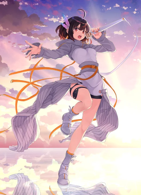 VESPERBELL カスカさんの「往け - LiSA(Cover)」MVイラストを担当させていただきました!何卒～!
#VESPERBELL #カスカ 