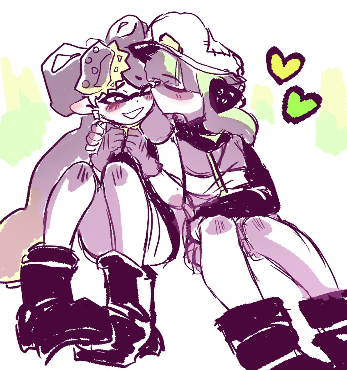 bunboybf's tweet photo. Agent 3 and callie <3 <3 <3
#calli3 #3cal #Splatoon3 https://t.co/ySOjYKWYq4