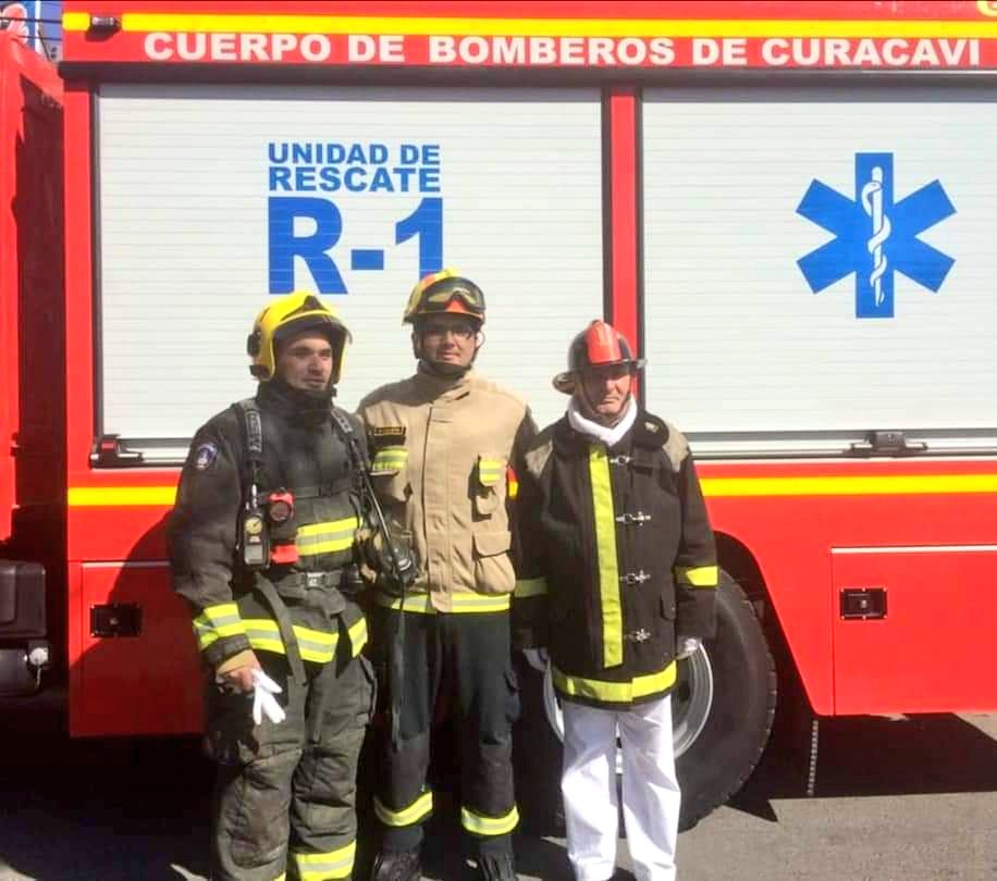 Con mucho dolor comunicamos el sensible fallecimiento de nuestro Bombero Honorario de la Primera Compañía, Víctor Guisande Suárez Q.E.D.P. Entregamos nuestras más sentidas condolencias a sus familiares y bomberos de la Primera Compañía.