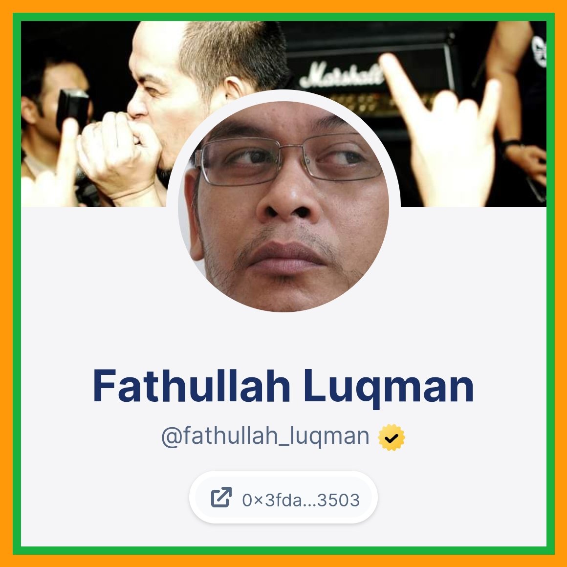 Alhamdulillah
A Yellow Tick Finally
This Is A Huge Achievement For Me
Thanks for all the opportunities and support from everyone on <a href="/pentas_io/">Pentas | NFT Marketplace</a> and to my sifu who got me started with nft <a href="/OHNAPIE/">Aku Napie</a>
Jazakallah khairan kathiraa Allah lah balas.
Everyone Here,TQVM
Collectors/Supporters