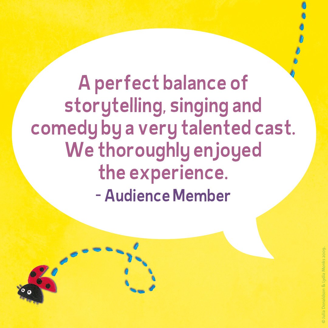 Audiences in #Exeter are loving What the Ladybird Heard at the <a href="/exeternorthcott/">Exeter Northcott</a> theatre 💜! Don't miss this perfect festive treat until 2 Jan ✨